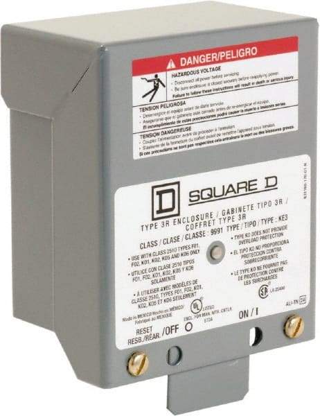 Square D - Starter Enclosure - For Use with Class 2510 Type K Switch - Exact Industrial Supply