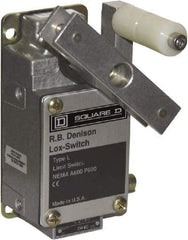 Square D - NO/NC Configuration, 500 Volt, 10 Amp, Aluminum Cable Safety Limit Switch - 2-1/4 Inch Wide x 3.41 Inch Deep x 4.95 Inch High, IP67 Ingress Rating - Exact Industrial Supply