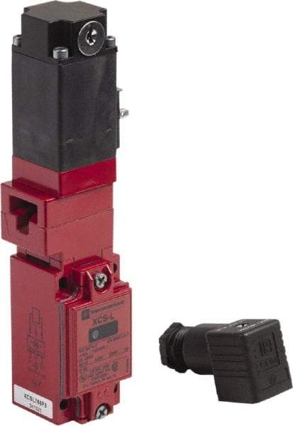 Telemecanique Sensors - 2NC/NO Configuration, 300 VAC, 10 Amp, Key Safety Limit Switch - 1.73 Inch Deep x 7.64 Inch High, IP67 Ingress Rating - Exact Industrial Supply