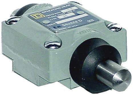 Square D - SPDT, NC/NO, 600 Volt Screw Terminal, Roller Plunger Actuator, General Purpose Limit Switch - 1, 2, 4, 6, 12, 13, 6P NEMA Rating, IP67 IPR Rating - Exact Industrial Supply