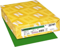 Neenah Paper - 8-1/2" x 11" Gamma Green Colored Copy Paper - Use with Inkjet Printers, Laser Printers, Copiers - Exact Industrial Supply