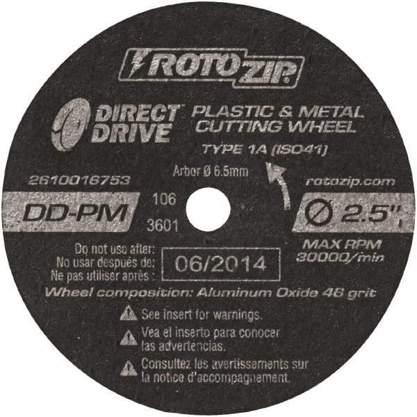 Rotozip - Rotary Cut-Off Wheel - Exact Industrial Supply