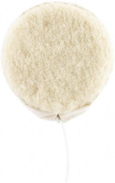 Oreck - Polishing Pad - 12" Machine, White Pad, Wool - Exact Industrial Supply