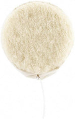 Oreck - Polishing Pad - 12" Machine, White Pad, Wool - Exact Industrial Supply