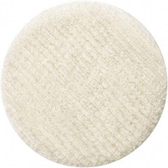 Oreck - Polishing Pad - 12" Machine, White Pad, Cotton - Exact Industrial Supply