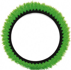 Oreck - Scrubbing Brush - 12" Machine, Green Pad, Nylon - Exact Industrial Supply