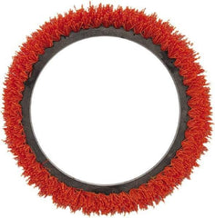 Oreck - Scrubbing Brush - 12" Machine, Orange Pad, Nylon - Exact Industrial Supply