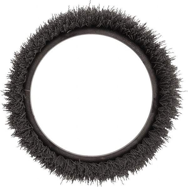 Oreck - Heavy Duty Scrub Brush - 12" Machine, Gray Pad, Silicon Carbide - Exact Industrial Supply