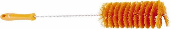 Vikan - 2.4" Diam Polyester Tube Brush - 19.4" OAL, 7.9" Head Length, Stainless Steel Handle - Exact Industrial Supply