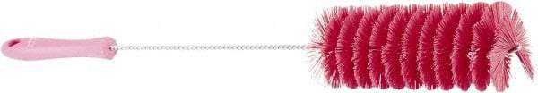 Vikan - 2.4" Diam Polyester Tube Brush - 19.4" OAL, 7.9" Head Length, Stainless Steel Handle - Exact Industrial Supply