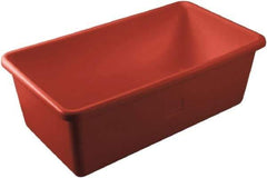 Remco - 149 Gal, 500 Lb Load Capacity Red Polyethylene Tote Container - Nesting, 46.8" Long x 26-1/2" Wide x 16.9" High - Exact Industrial Supply