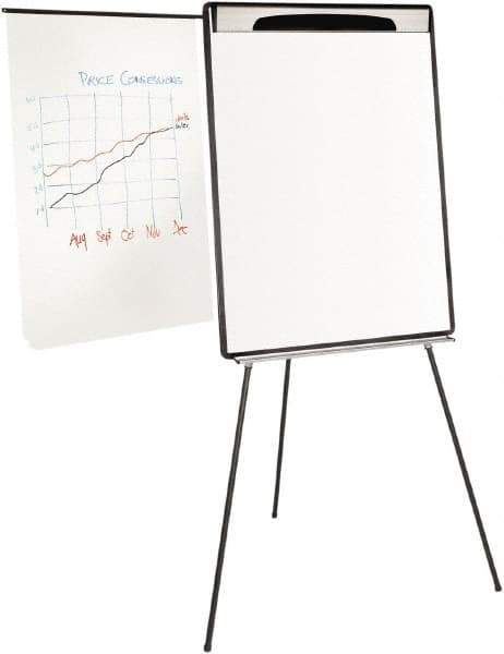 MasterVision - Magnetic Dry Erase Easel - 38-1/2" High - Exact Industrial Supply