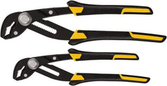 DeWALT - 2 Piece Locking Plier Set - Comes in Blister Pack - Exact Industrial Supply