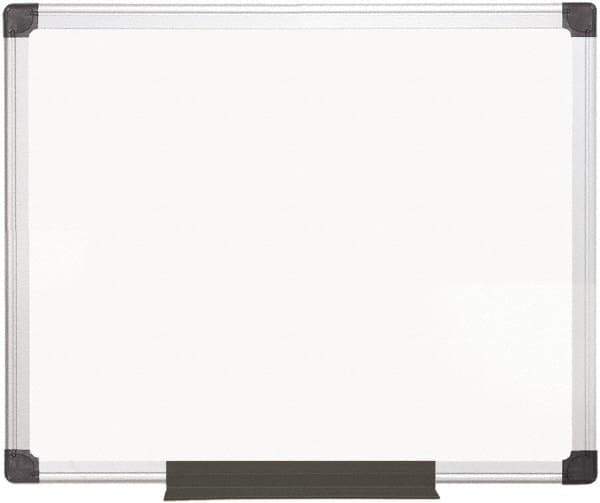 MasterVision - 24" High x 36" Wide Dry Erase - Melamine - Exact Industrial Supply