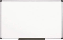 MasterVision - 48" High x 96" Wide Magnetic Dry Erase Board - Porcelain/Steel - Exact Industrial Supply