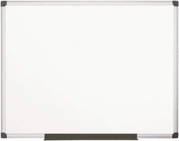 MasterVision - 48" High x 72" Wide Magnetic Dry Erase Board - Porcelain/Steel - Exact Industrial Supply