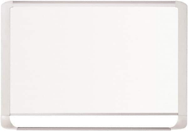 MasterVision - 36" High x 48" Wide Magnetic Dry Erase Board - Steel - Exact Industrial Supply