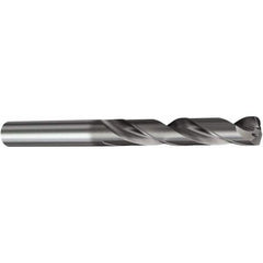 Sandvik Coromant - 10.72mm 140° Spiral Flute Solid Carbide Screw Machine Drill Bit - Exact Industrial Supply