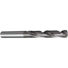 Screw Machine Length Drill Bit: 0.7874″ Dia, 140 °, Solid Carbide TiAlN Finish, Right Hand Cut, Spiral Flute, Straight-Cylindrical Shank, Series CoroDrill 460