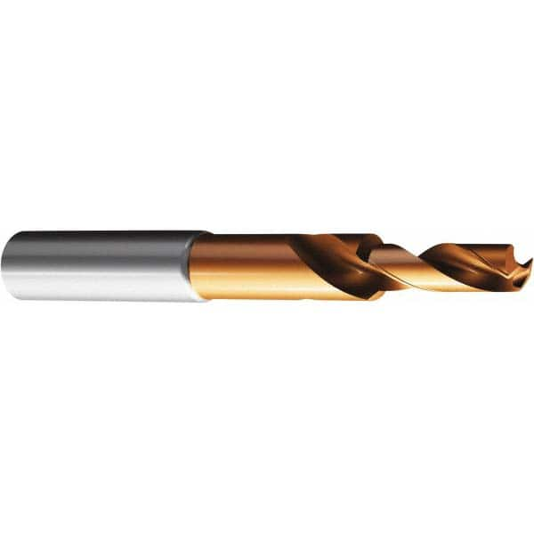 Sandvik Coromant - 8mm Body, 6.8mm Step Diam, 0.315" Diam Straight Shank, Solid Carbide Subland Step Drill Bit - Exact Industrial Supply