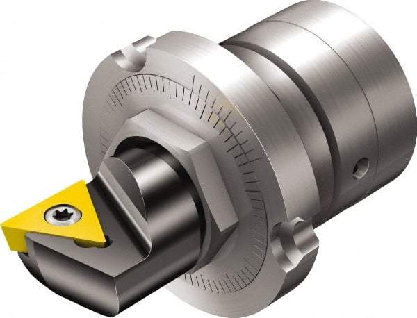 Sandvik Coromant - Right Hand Cut, 69mm Min Bore Diam, Boring Cartridge - R/L148C (S) Insert, 62.7mm OAL, 90° Lead Angle - Exact Industrial Supply