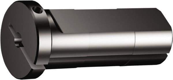 Sandvik Coromant - 8mm ID x 22mm OD, 1.1024" Head Diam, Slotted Hydraulic Chuck Sleeve - Steel, 2.1654" Length Under Head, Through Coolant - Exact Industrial Supply