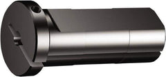 Sandvik Coromant - 10mm ID, 1.1024" Head Diam, Slotted Hydraulic Chuck Sleeve - Steel, 1.9685" Length Under Head, Through Coolant - Exact Industrial Supply