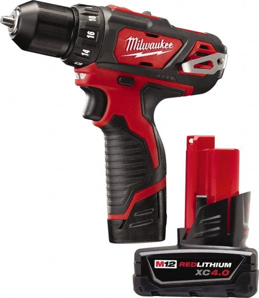 Milwaukee Tool - 12V 3/8" Pistol Grip Cordless Drill - Exact Industrial Supply