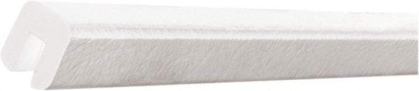 PRO-SAFE - Polyurethane Foam Type G Edge Guard - White - Exact Industrial Supply