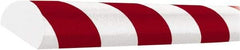 PRO-SAFE - Polyurethane Foam Type C Surface Guard - Red/White - Exact Industrial Supply