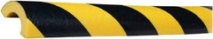 PRO-SAFE - Polyurethane Foam Type R30 Pipe Guard - Black/Yellow - Exact Industrial Supply