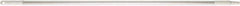 Vikan - 52 x 1" Aluminum Squeegee Handle - European Threaded Connection, White - Exact Industrial Supply