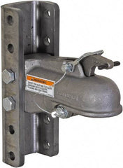 Buyers Products - 2-5/16" Ball Size Channel Hitch Coupler - 15,000 Lb Max Capacity, Plain Finish - Exact Industrial Supply