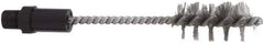 Value Collection - Blow Gun Steel Wire Brush - 1/4 NPT, 8-1/4" Long - Exact Industrial Supply