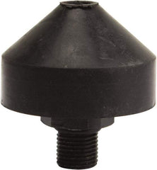 Value Collection - Blow Gun Rubber Tip - 1/4 NPT, 1.6" Hose Length - Exact Industrial Supply