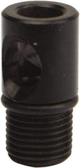 Value Collection - Blow Gun Safety Nozzle - 1/4 NPT, 4.28" Hose Length - Exact Industrial Supply