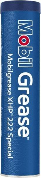 Mobil - 13.7 oz Cartridge Lithium Extreme Pressure Grease - Gray/Black, Extreme Pressure, 284°F Max Temp, NLGIG 2, - Exact Industrial Supply