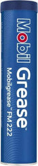 Mobil - 13.7 oz Cartridge Lithium General Purpose Grease - White, Food Grade, 500°F Max Temp, NLGIG 2, - Exact Industrial Supply