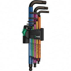 Wera - Hex Key Sets Tool Type: Hex L-Key Set Handle Type: Color Coded - Exact Industrial Supply