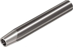 Sandvik Coromant - CoroMill 316 5/8" Straight Shank Milling Tip Insert Holder & Shank - 7-1/2" Projection, 0.483" Neck Diam, 0.4803" Nose Diam, 7" OAL, Carbide AExx-Axx..CE Tool Holder - Exact Industrial Supply