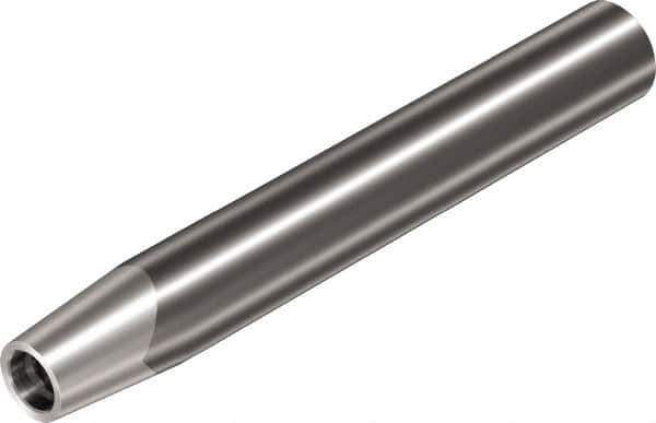 Sandvik Coromant - CoroMill 316 16mm Straight Shank Milling Tip Insert Holder & Shank - 155mm Projection, 0.378" Neck Diam, 9.6mm Nose Diam, 155mm OAL, Carbide Exx-Axx-CE Tool Holder - Exact Industrial Supply