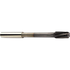 Sandvik Coromant - 9.5mm Solid Carbide 6 Flute Chucking Reamer - Exact Industrial Supply