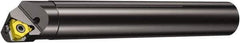 Sandvik Coromant - Right Hand Cut, 12mm Shank Width x 12mm Shank Height Indexable Threading Toolholder - 180mm OAL, R166.0L-11.. Insert Compatibility, R/L166.0KF..E Toolholder, Series T-Max U-Lock - Exact Industrial Supply