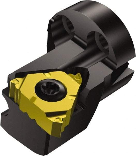 Sandvik Coromant - Insert Style SL-266R/LFG, 25mm Head Length, Right Hand Cut, External Modular Threading Cutting Unit Head - System Size 25, 17mm Center to Cutting Edge, Series CoroThread 266 - Exact Industrial Supply