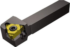 Sandvik Coromant - External Thread, Right Hand Cut, 1/2" Shank Width x 1/2" Shank Height Indexable Threading Toolholder - 2.7559" OAL, 266.RG-16.. Insert Compatibility, QS-266R/LFA Toolholder, Series CoroThread 266 - Exact Industrial Supply