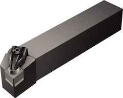 Sandvik Coromant - CCLNR/L, Right Hand Cut, -5° Lead Angle, 32mm Shank Height x 32mm Shank Width, Negative Rake Indexable Turning Toolholder - 170mm OAL, CNGN 16 07 12, CNG 553 Insert Compatibility, Series T-Max - Exact Industrial Supply