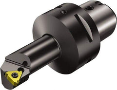 Sandvik Coromant - Insert Style Cx-R/L166.0KFZ, 60mm Head Length, Right Hand Cut, External Modular Threading Cutting Unit Head - System Size C4, 12mm Center to Cutting Edge, Series T-Max U-Lock - Exact Industrial Supply