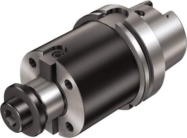 Sandvik Coromant - HSK100A Taper Face Mill Holder & Adapter - 40mm Pilot Diam - Exact Industrial Supply