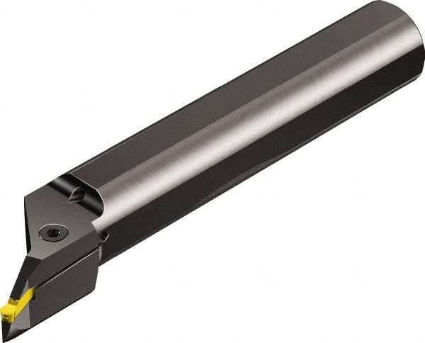 Sandvik Coromant - 0.0394" Min Bore Diam, 10" OAL, 1-1/2" Shank Diam, R/LAX123..B-020 Indexable Boring Bar - Right Hand, Through Coolant - Exact Industrial Supply