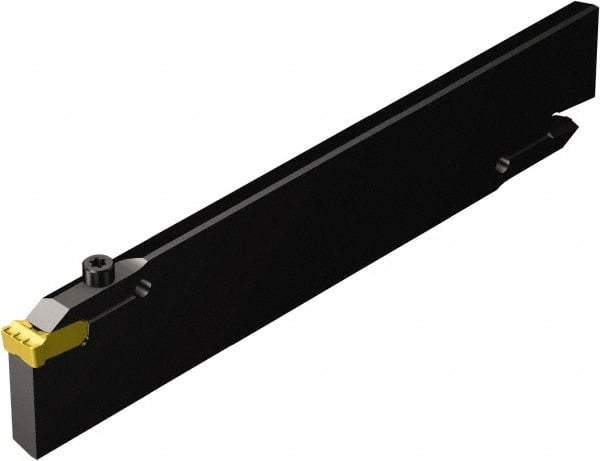 Sandvik Coromant - 3.9402" Max Depth of Cut, Left Hand Cut, Indexable Grooving Blade - 11.74mm Insert Width, 59 Seat Size, HDGR/L Insert Style, Series CoroCut 1-2 - Exact Industrial Supply